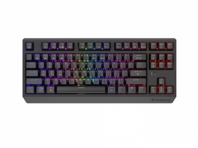 Genesis | THOR 230 | Mechanical Gaming Keyboard | Wireless | US | Black | 2.4 GHz, Bluetooth, USB | Outemu Red