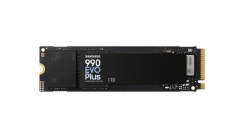 Samsung SSD | 990 EVO Plus | 1000 GB | SSD form factor M.2 2280 | Solid-state drive interface NVMe | Read speed 7250 MB/s | Write speed 6300 MB/s