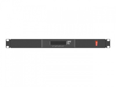 Lanberg 19" fan unit/ventilation panel with LCD 4 fans + thermostat 230V | AK-1503-B | Black