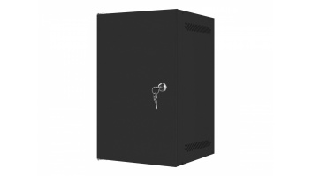 Lanberg | Rack cabinet 10" wall-mount 9U/280x310 for self-assembly with metal door (flat pack) | WF10-2309-00B | Black