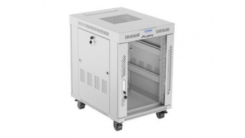Lanberg | Rack cabinet 19" free-standing 15U/600x800 (flat pack) with glass door, LCD | FF01-6815-12SL | Grey