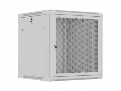 Lanberg Wall mounted installation cabinet 19" 12U 600X600 | WF01-6612-23S | Grey