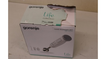 SALE OUT. Gorenje HBC564QW Blender, Hand, Power 560 W, White | Gorenje Blender | HBC564QW | Hand Blender | 560 W | Number of speeds Variable | Chopper | White | DAMAGED PACKAGING