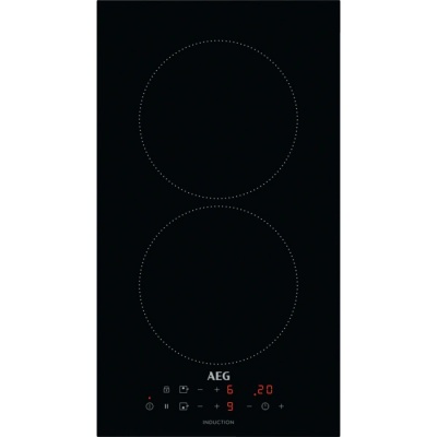 AEG iebūvējama indukcijas plīts virsma, 29 cm, melna