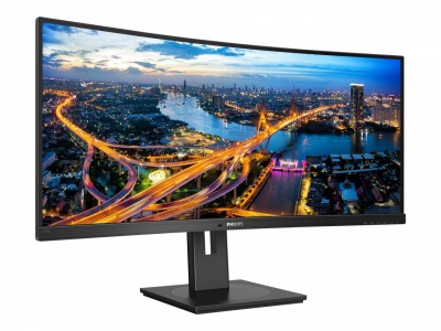 Philips | Curved UltraWide | 345B1C | 34  " | VA | WQHD | 21:9 | 100 Hz | 5 ms | 3440 x 1440 | 300   cd/m² | HDMI ports quantity 1 | Black | Warranty 24 month(s)