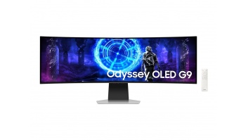 Samsung | LS49DG950SUXEN Odyssey G9 G95SD | 49 " | OLED | DQHD | 32:9 | 240 Hz | 5120 x 1440 pixels | 250 cd/m² | HDMI ports quantity 1 | Silver