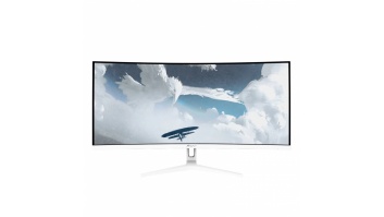 Arozzi Nova 34" VA, 165Hz, Computer Monitor- White | Arozzi
