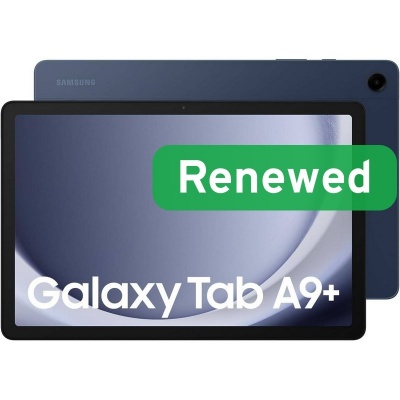 Samsung Renewed Grade A++ | Samsung Galaxy Tab A9+ | Navy | TFT Display | 64 GB | Wi-Fi | Android