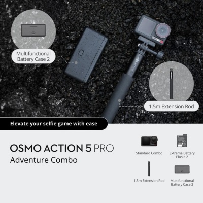 CAMERA OSMO ACTION 5 PRO/ADVEN CP.OS.00000350 DJI