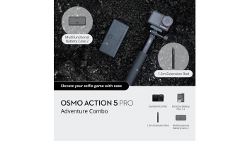 CAMERA OSMO ACTION 5 PRO/ADVEN CP.OS.00000350 DJI