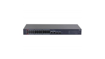 Switch|DAHUA|CS4226-24ET-240|Desktop/pedestal|Rack 1U|24x10Base-T / 100Base-TX|2x10/100/1000BASE-T/SFP combo|2|26|PoE ports 24|240 Watts|CS4226-24ET-240