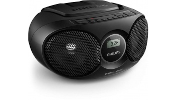 PHILIPS CD magnetola (melna)