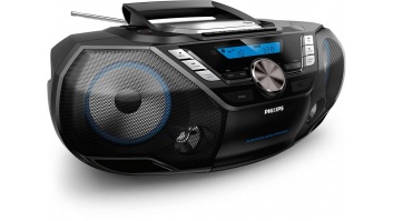 PHILIPS CD skaņas iekārta, melna