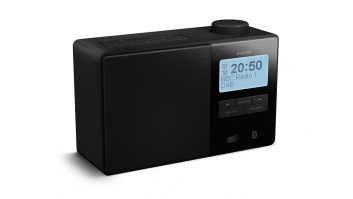 PHILIPS portatīvais radio, melns