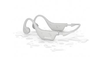 PHILIPS austiņas ar Bluetooth ar stīpu bērniem, baltas