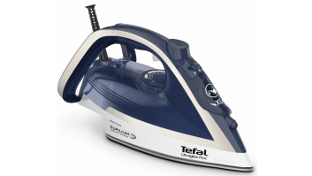 TEFAL Ultragliss Plus tvaika gludeklis, 2800W, zila/balta