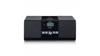 Lenco Mikro mūzikas sistēma ar Bluetooth, melna