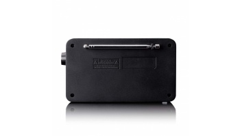 Lenco Pārnēsājams DAB+/FM radio ar Bluetooth® un uzlādējamu akumulatoru - melns