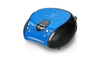 Lenco CD magnetola, zila/melna