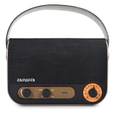 AIWA pārnēsājamais radio ar bluetooth, FM, Aux-in, USB atbalstu