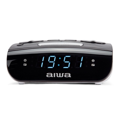 AIWA digitālais radio modinātājs, melns