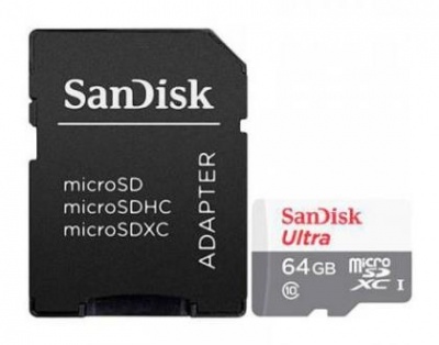 MEMORY MICRO SDXC 64GB UHS-I/SDSQUNR-064G-GN3MA SANDISK