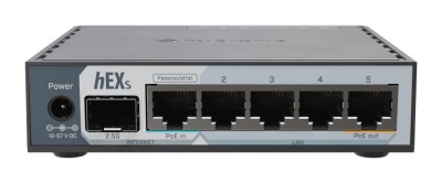 NET ROUTER/SWITCH 5PORT 1000M/HEX S E60IUGS MIKROTIK