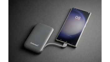 POWER BANK USB 10000MAH/GREY S10000 7333034 INTENSO