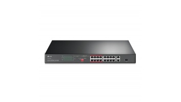 Switch|TP-LINK|Desktop/pedestal|16x10Base-T / 100Base-TX|PoE+ ports 16|TL-SL1218P