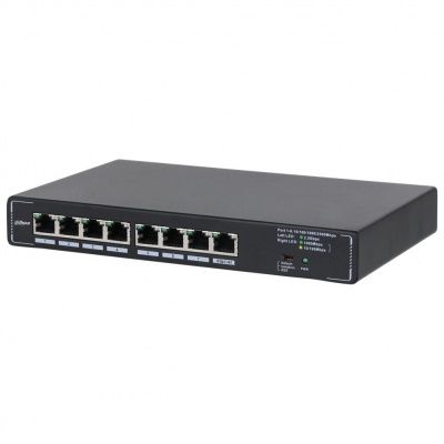 Switch|DAHUA|DH-SMG1008|Switch type Unmanaged|8x2.5G Ethernet (copper) ports quantity|SMG1008