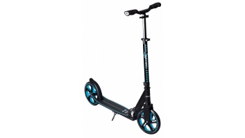 MUUWMI Aluminium Scooter PRO skrejritenis 215 mm, zils