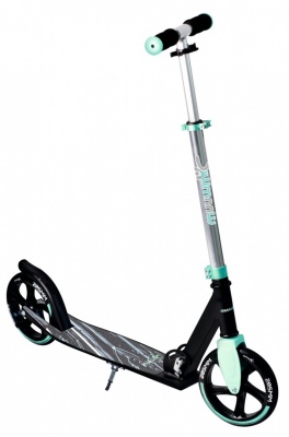 Muuwmi Aluminium Scooter skrejritenis 205 mm, tirkīza zils