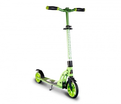 Six Degrees Aluminium Scooter skrejritenis 180/145 mm, zaļš