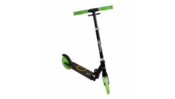 MUUWMI Aluminium Scooter Glow skrejritenis 200 mm, zaļš