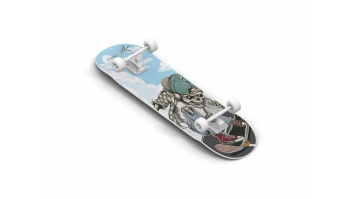 Muuwmi Skateboard skrituļdēlis, ABEC 5, Skull
