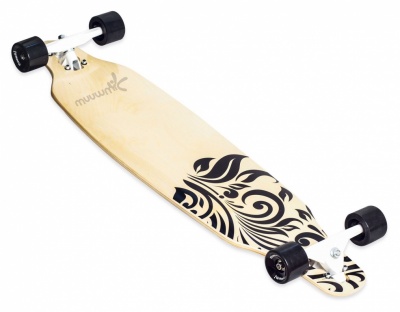 Muuwmi  Longboard Skateboard skrituļdēlis, ABEC 7 , Wood