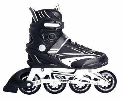 Muuwmi skrituļslidas, izm. 44, melns/balts