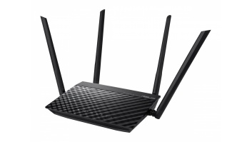 RT-AC1200 v.2 | Router | 802.11ac | 300+867 Mbit/s | 10/100 Mbit/s | Ethernet LAN (RJ-45) ports 4 | Mesh Support No | MU-MiMO No | No mobile broadband | Antenna type 4xExternal | no