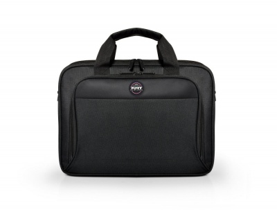 PORT DESIGNS | 105064 | HANOI II CLAMSHELL | Fits up to size 15.6 " | Messenger - Briefcase | Black | Shoulder strap