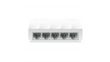 TP-LINK | 5-Port 10/100Mbps Desktop Network Switch | LS1005 | Unmanaged | Desktop | Power supply type External