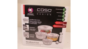 SALE OUT. | Caso | Vacuum freshness containers round | 01187 | Set of 4 | DOES NOT HOLD IS THE VACUUM
