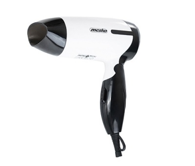 Mesko | Hair Dryer | MS 2262 | 1000 W | Number of temperature settings 2 | Black/White