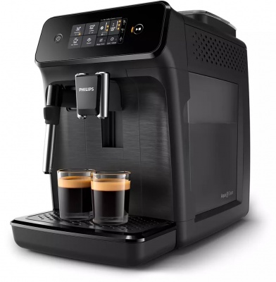 Philips | Espresso Coffee maker | EP1220/00 | Pump pressure 15 bar | Built-in milk frother | Fully automatic | 1500 W | Black