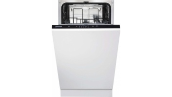Dishwasher | GV520E15 | Built-in | Width 44.8 cm | Number of place settings 9 | Number of programs 5 | Energy efficiency class E | Display