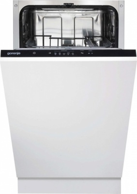 Dishwasher | GV520E15 | Built-in | Width 44.8 cm | Number of place settings 9 | Number of programs 5 | Energy efficiency class E | Display
