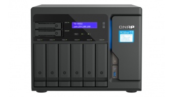 QNAP | 8-Bay desktop NAS | TS-855X-8G | Intel Atom | C5125 8-core | Processor frequency 2.8 GHz | 8 GB