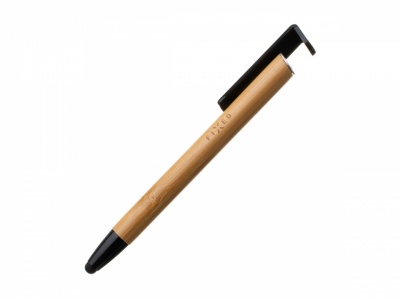 Fixed | Pen With Stylus and Stand | 3 in 1 | Pencil | Stylus for capacitive displays; Stand for phones and tablets | Bamboo