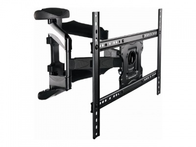 Gembird | Wall mount | WM-75ST-01 | Tilt, swivel, rotate | 32-75 " | Maximum weight (capacity) 45.5 kg | Black