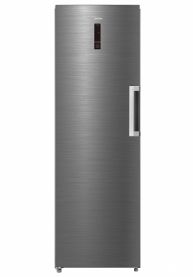 Midea Freezer | MDRU385MTE46 | Energy efficiency class E | Upright | Free standing | Height 185 cm | Total net capacity 272 L | No Frost system | Display | Inox