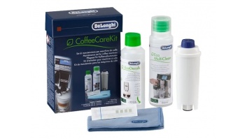 Delonghi | DLSC306 Maintenance Care Kit for Bean to Cup & Espresso Coffee Machines, includes five cleaning accessories